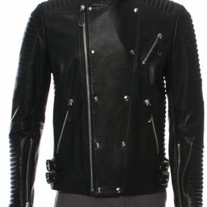PHILIPP PLIIN leather jacket brand new with tags .